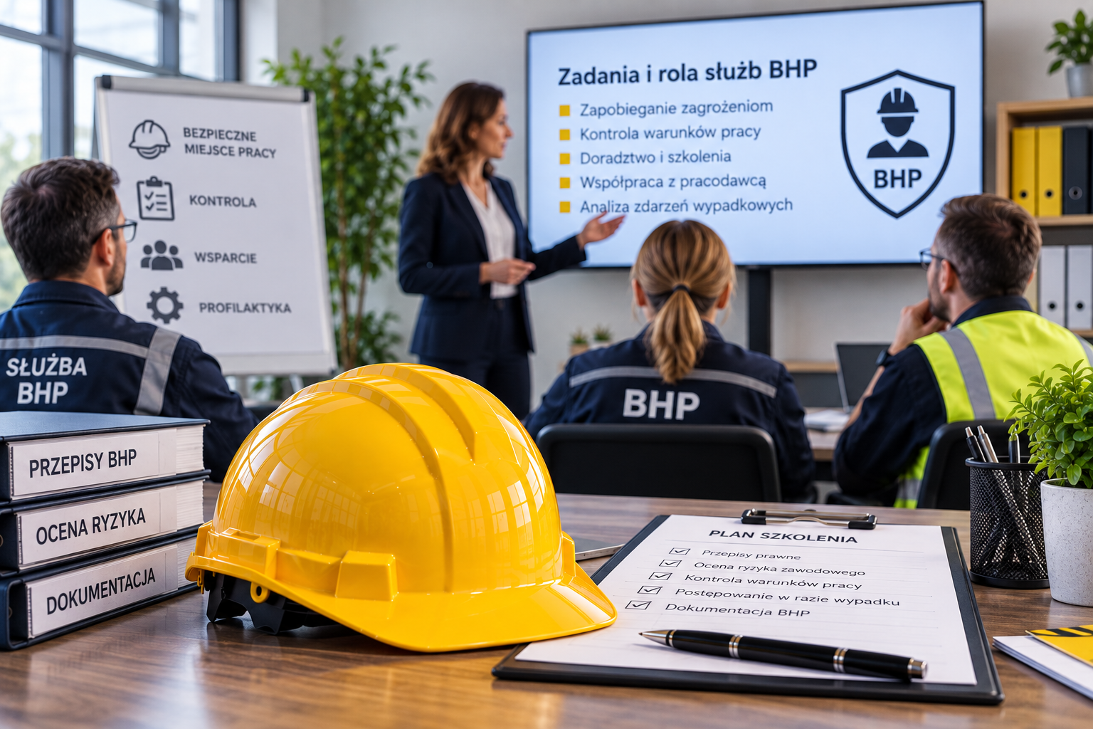 Szkolenie okresowe BHP dla służb BHP i pracowników wykonujących zadania tych służb