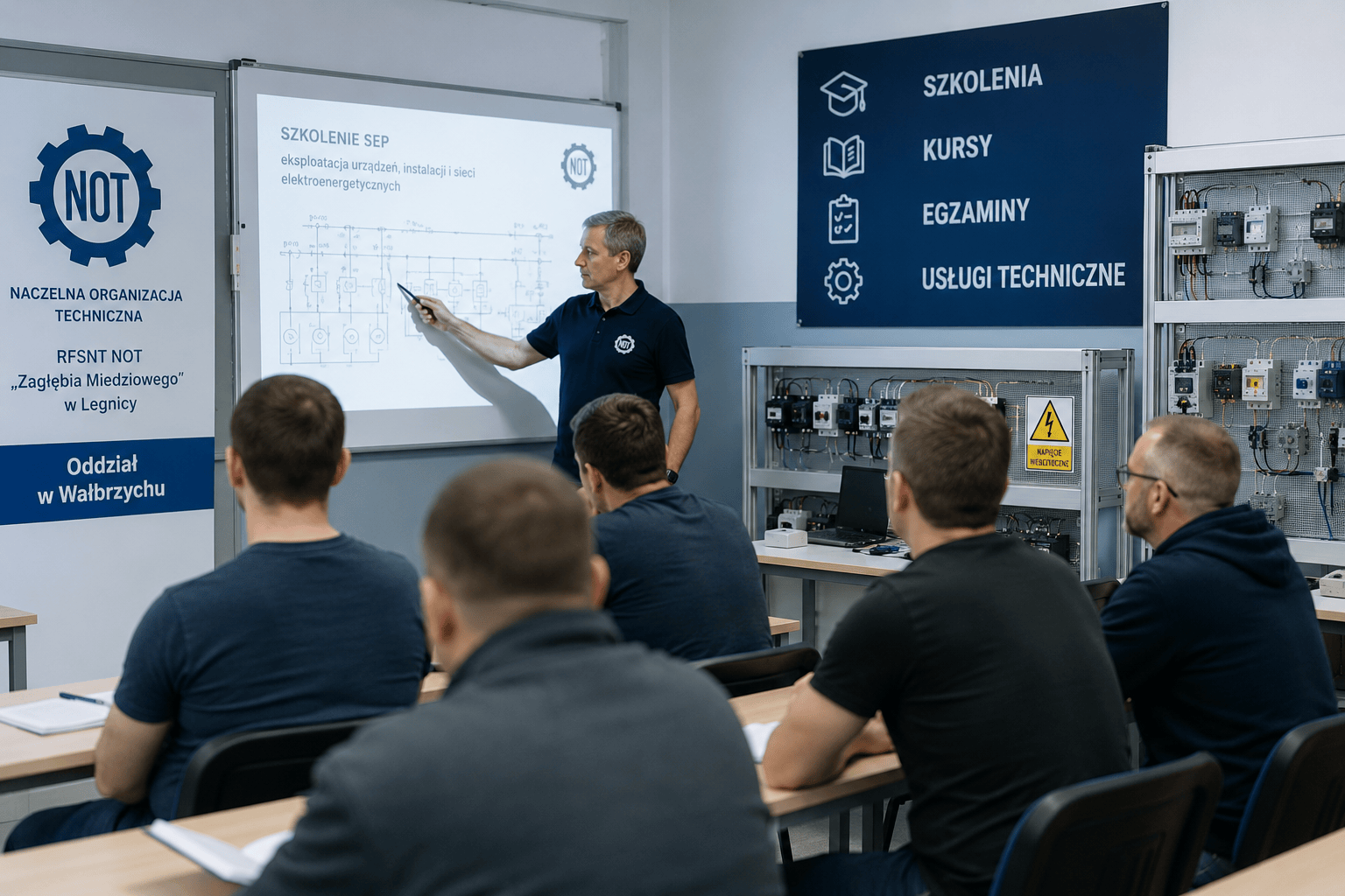Szkolenie SEP w nowoczesnej pracowni